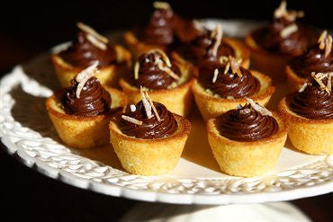 Orange Cakes with Whittaker's Dark Cacao Olive Oil Mousse