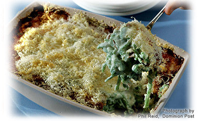OVEN-BAKED SPINACH PASTA