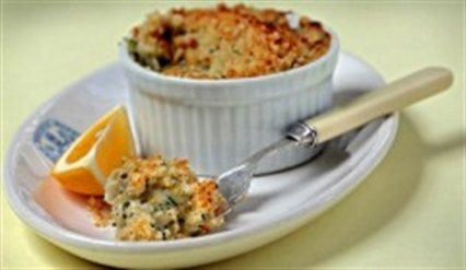 Snapper Pies with Parmesan Crumble