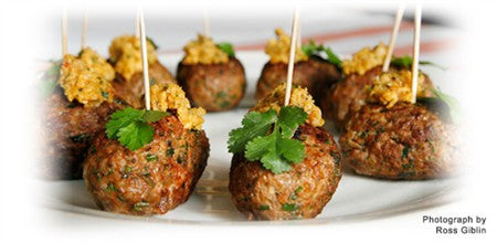 SPANISH MEATBALLS WITH ALMOND SAUCE