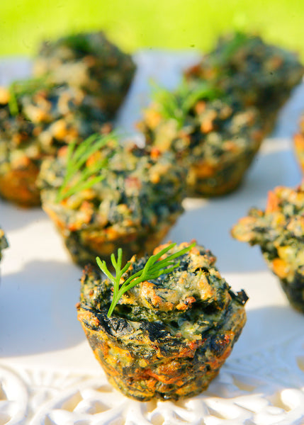 Ricotta, Spinach and Parmesan Tarts