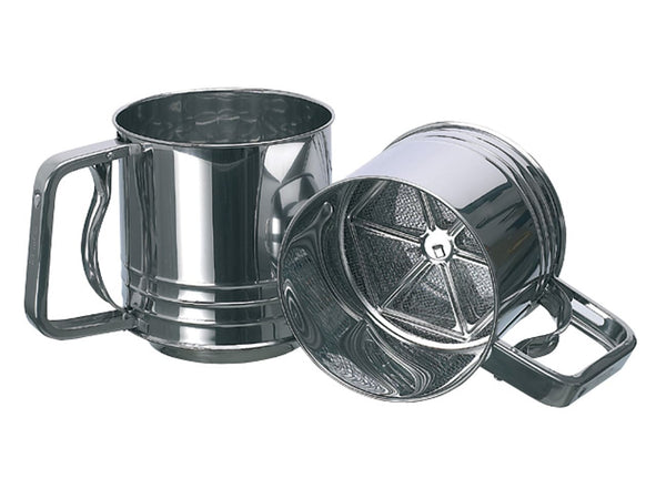 Stainless Steel Flour Sifter 9.5x16.5x10
