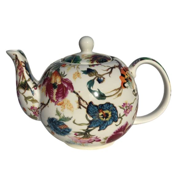 Heritage Fine Bone China Tea Pot - Athina
