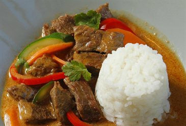 Thai-Style Beef Curry with Vegetables